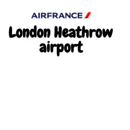 London Heathrow Airport.