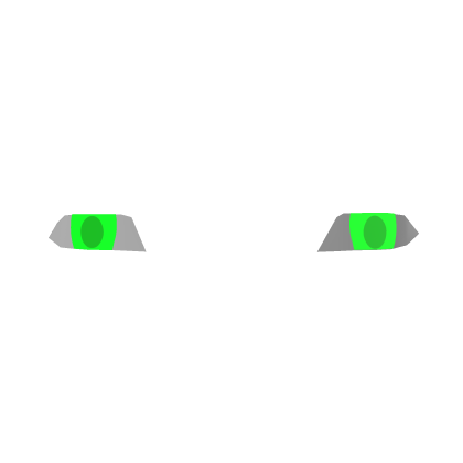 Glowing Green eyes addon (for Man Face) Roblox item