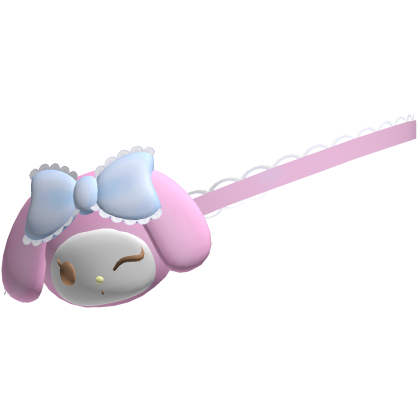 kawaii melody plush eyepatch