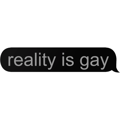 Jax reality is gay TADC Roblox catalog item