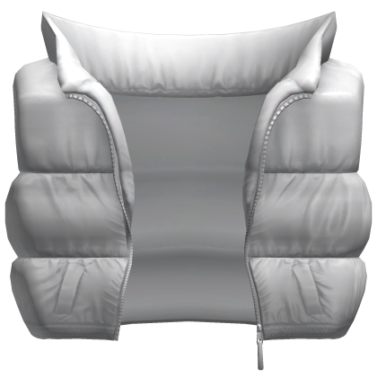 Puffer Vest V2 3.0 White Roblox item
