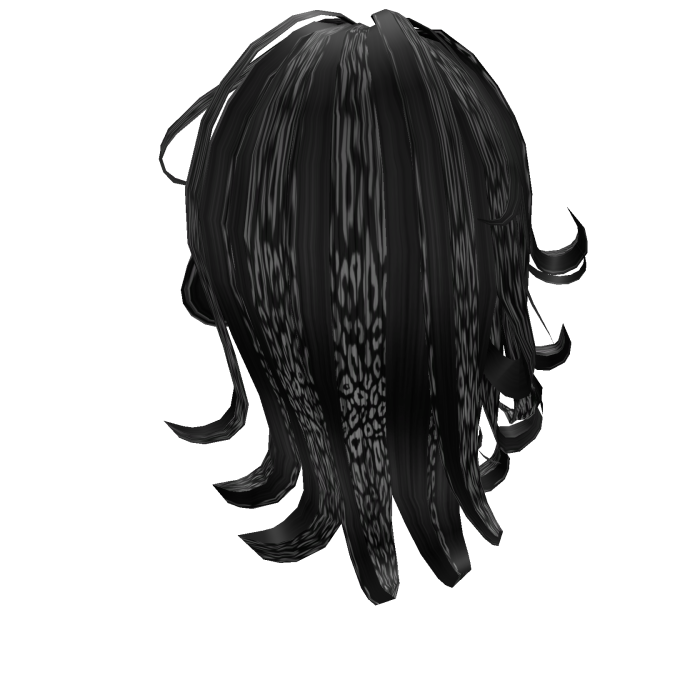 Gyaru Bouncy Layered Curls Snow Cheetah