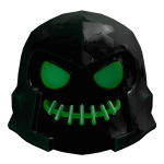 Lucky Green Emerald Scar Face Helmet