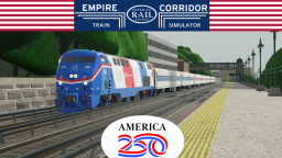 [America 250!] Symulator pociągów korytarza imperium 