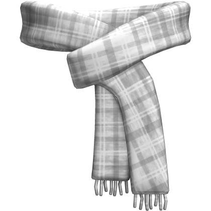 White Winter Scarf