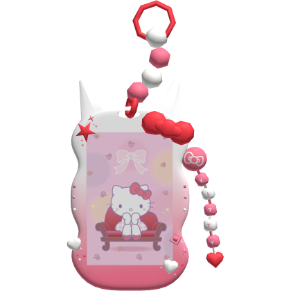 Cute Kitty Photocard Keychain 