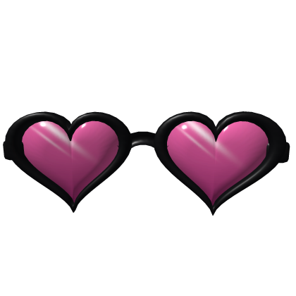 Heart Shades - Bubblegum Pink