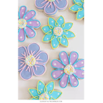 Flowers and cookies