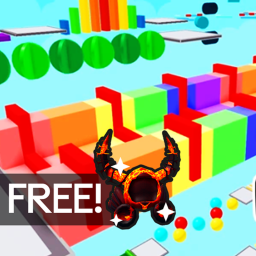 [FIRE DOMINUS] Easy Obby Rainbow