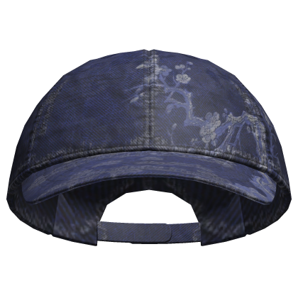 Sakura Blossom Skater Cap Navy