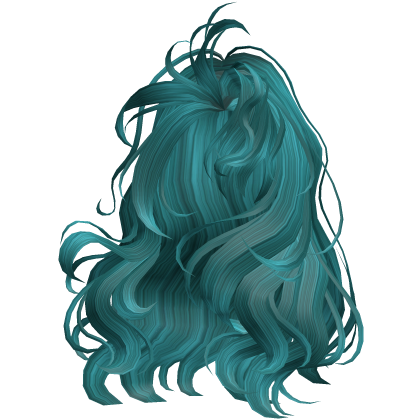 Curly Blowout Lagoon Teal