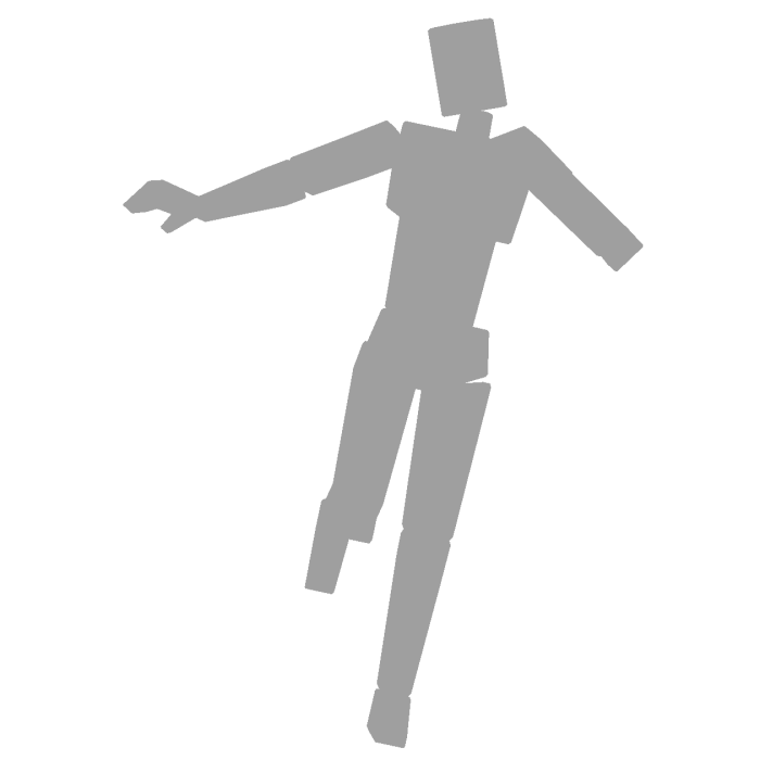 cute tilted pose