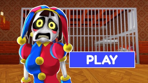 [🎃] SCARY POMNI PRISON RUN! (OBBY)🎪