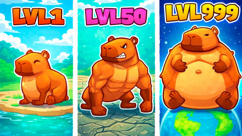 [FREE PET] CAPYBARA Race Simulator!