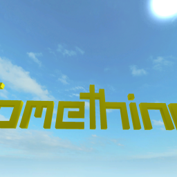 something