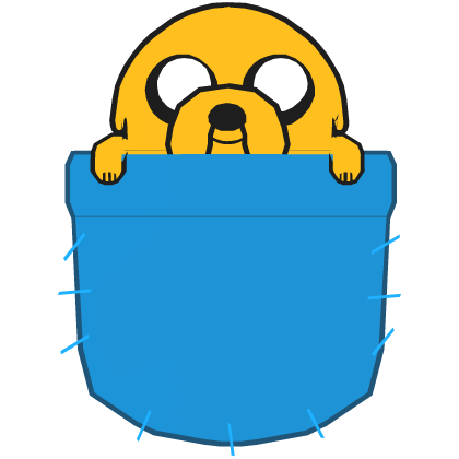 Jake Pocket Pal - Adventure Time Roblox item