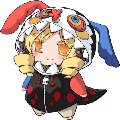 Chibi Mami Tomoe with Charlotte Hoodie Roblox decal