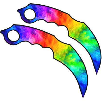 [FREE] Dual Karambits: Color Burst thumbnail