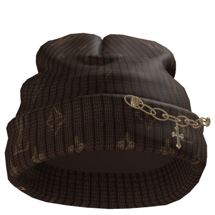 Worn LV Side Chain Beanie 