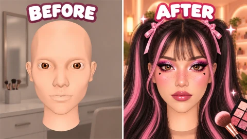 Makeup Salon Roblox game thumbnail