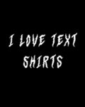 Text Shirt Demons