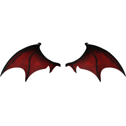 Red Vampire Wings
