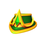 Gold & Emerald Fedora of Determination
