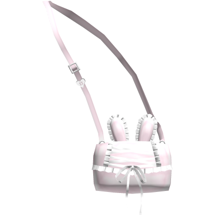 ♱ cute little bunny front bag in pink 3.0