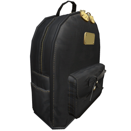 Roblox black backpack 2025