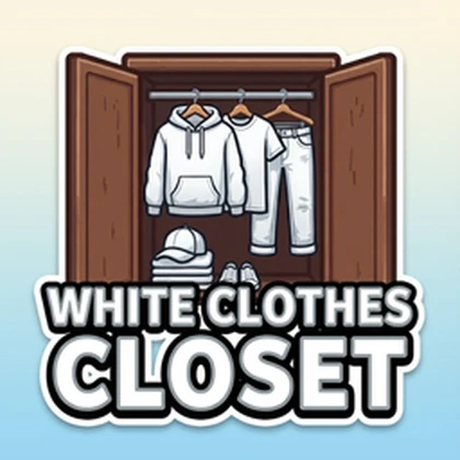 White Clothes Closet Roblox group icon