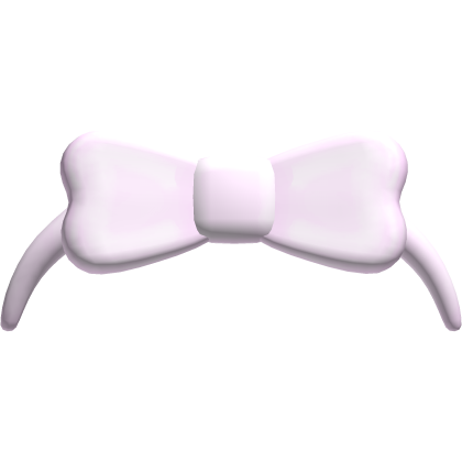 ♡‿ doll bow headband in pink