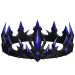 (CODE= 2577 ) Sharpest Dark Monarch Crown