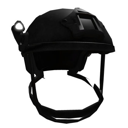 Realistic Tactical Helmet With Working Light!