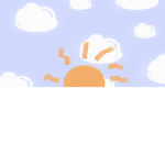 Cloudy sky’s!