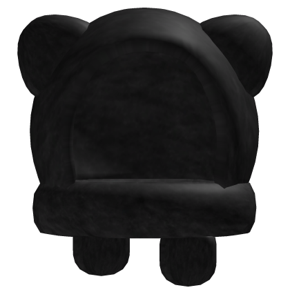 ♱ Cat Scarf Hood In Black