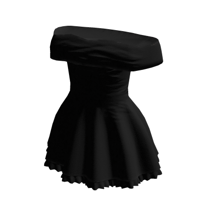 🖤 Black Off Shoulder Dress