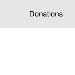 Donation game