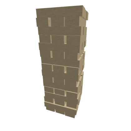 Jenga Blocks Tower