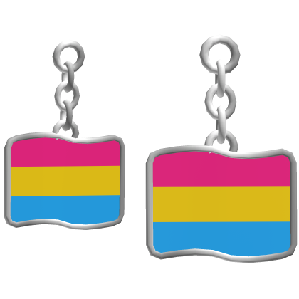 Pan Pride Flag Earrings