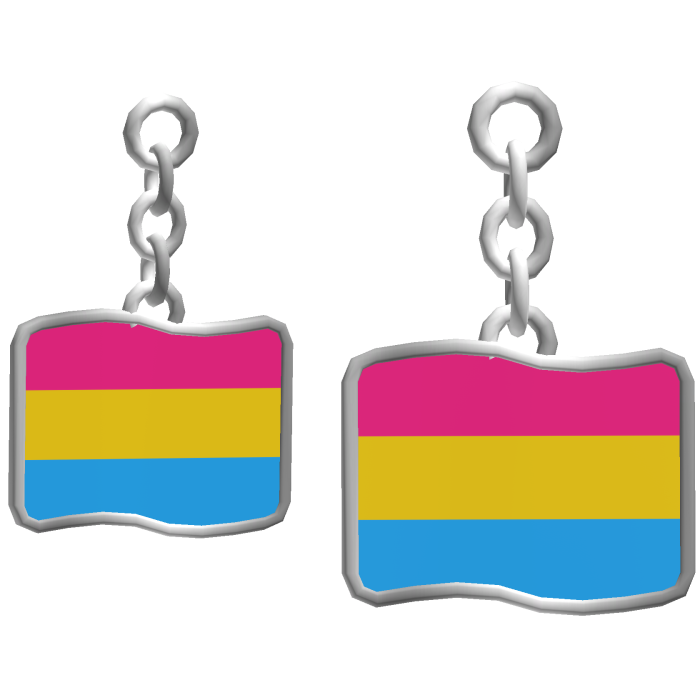 Pan Pride Flag Earrings