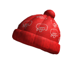 Red Cozy Builder_Boy Designer Beanie