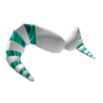 Teal Flexwood Ram Horns