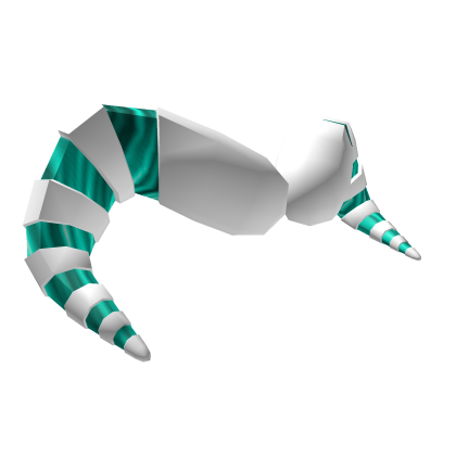 Teal Flexwood Ram Horns