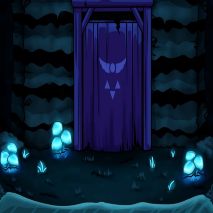 FNF Dusttale Background Waterfall Roblox decal