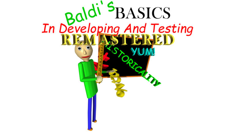 Baldi's Basics In Developing & Testing Remastered screenshot 1