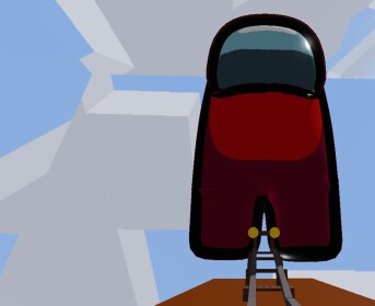 CART RIDE INTO AMONG US (SQUID GAME EDITION)