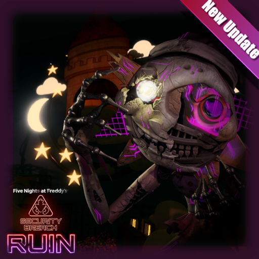 FNAF Security Breach : Ruin DLC RP official Roblox game thumbnail