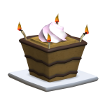 Waffle's Birthday Cake Top Hat