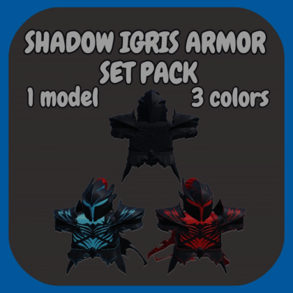 [R15/R6] Shadow igris armor set