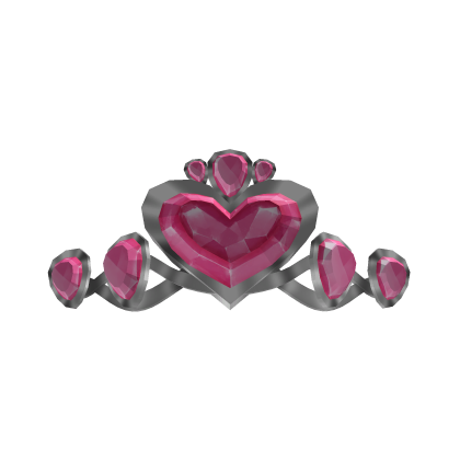 Princess charm school tiara pink Roblox item